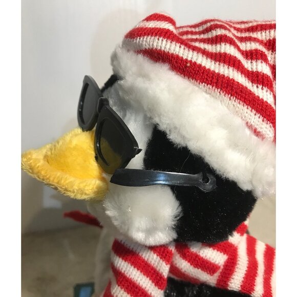 Dandee Animated Singing Penguin With Hat & Scarf Winter Wonderland 12” - Picture 5 of 8
